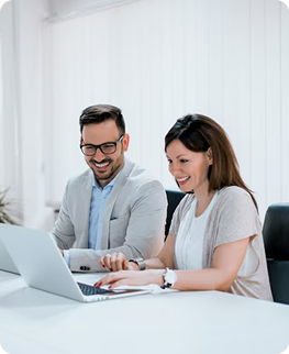 Team member working
